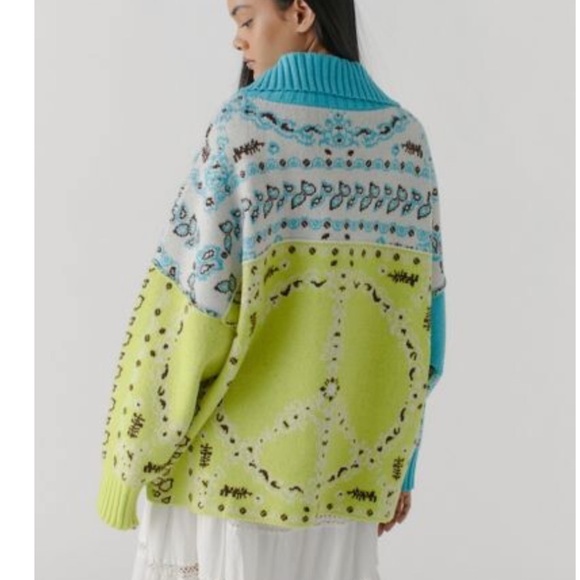 BDG Urban Outfitters Austin Sweater Jacket - Picture 2 of 5